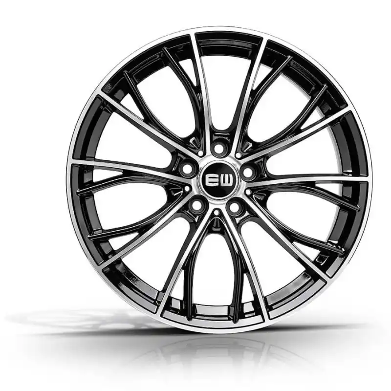 Calitate profesională | Elite Wheels LIGHT 18, 8, 5, 112, 30, 66.6, black polished,