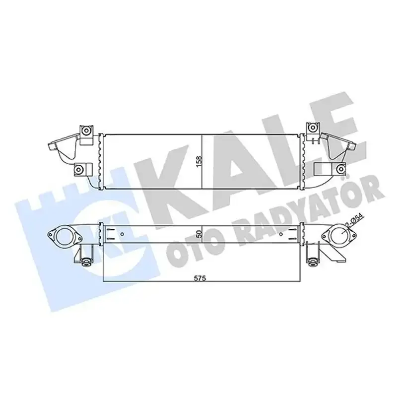 Produs recomandat | KALE-355670 Intercooler, compresor