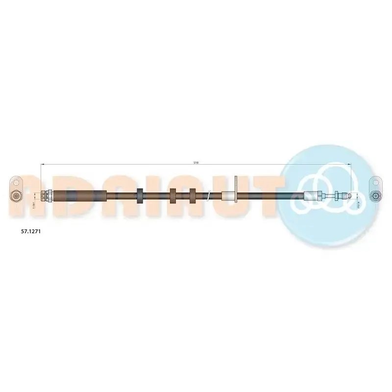AD-57.1271 Furtun frana | Livrare expres