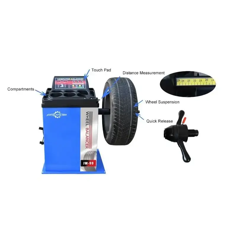 Gata de expediere - DEHEAT-WBJW99-220 Mașină de echilibrare