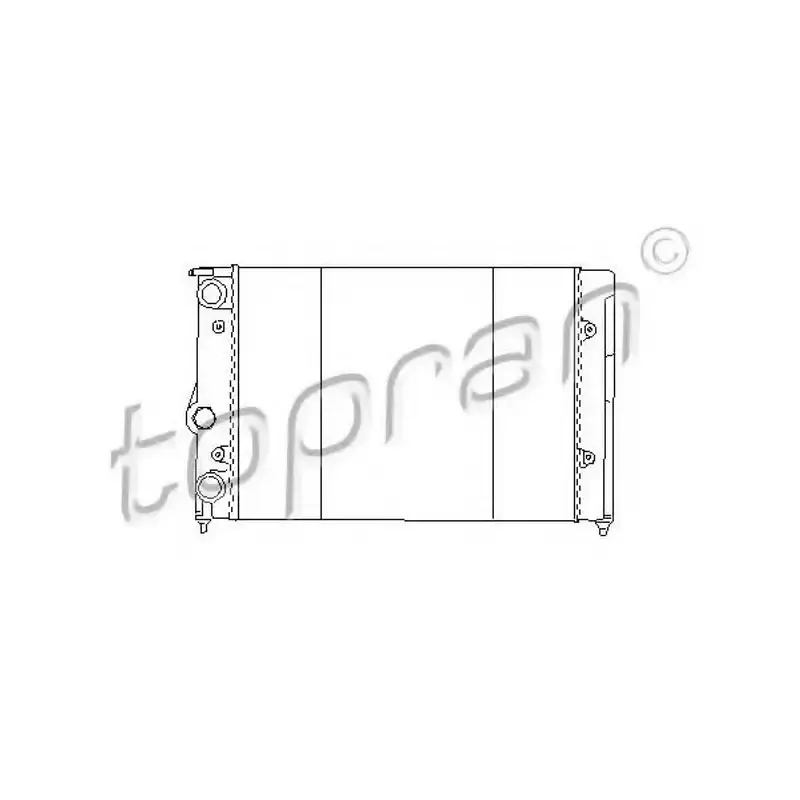 HP-102 572 755 Radiator, racire motor | Se epuizează rapid