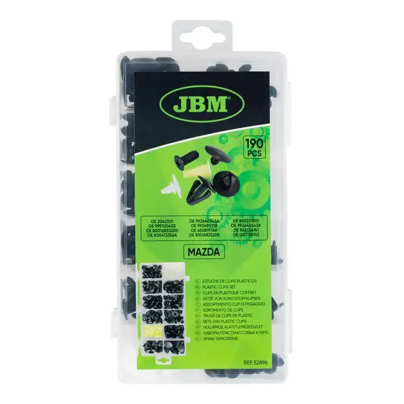 Preț de fabrică | JBM-52896 Trusa de clips plastic
