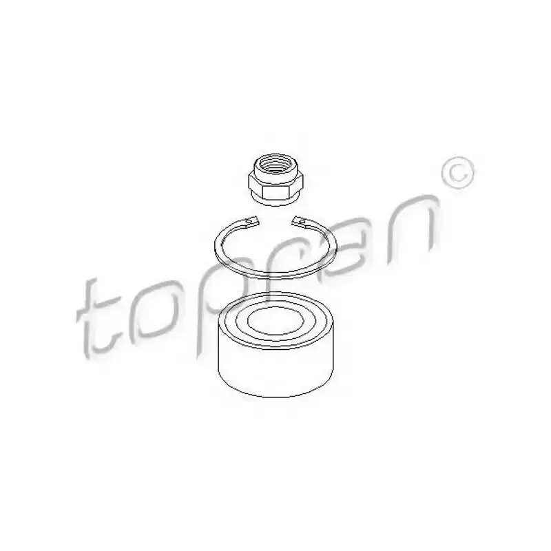 Comandă acum - HP-720 201 755 Set rulment roata