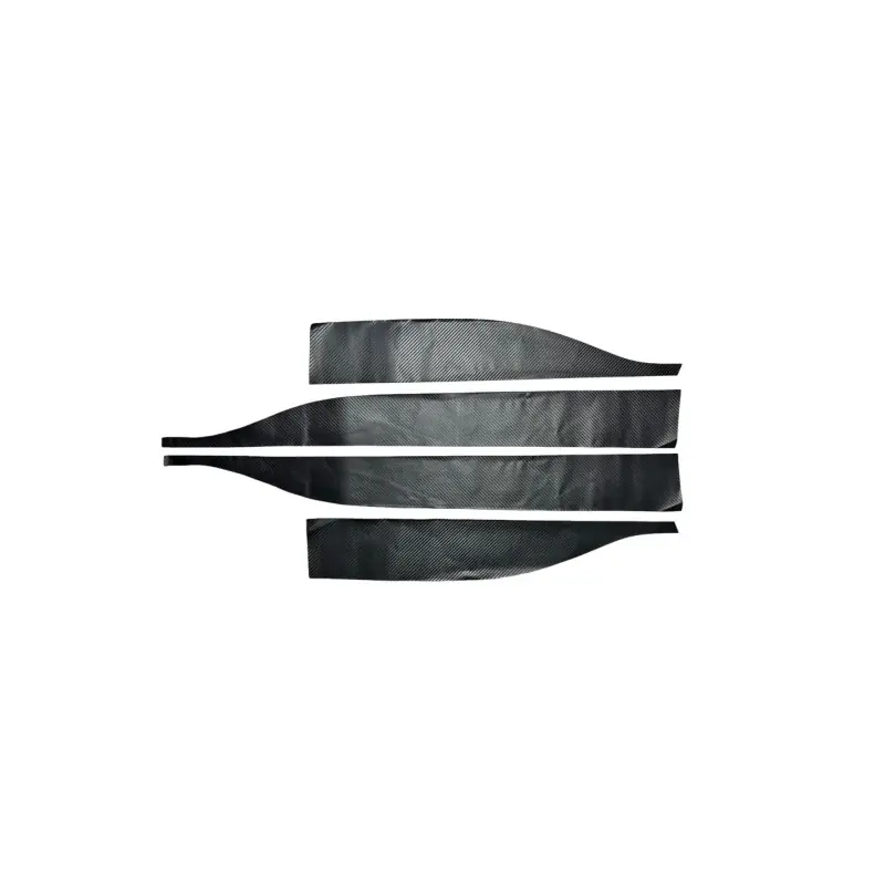 Abtibild bandou lateral compatibil Logan 3 carbon negru 3D - Expediere rapidă
