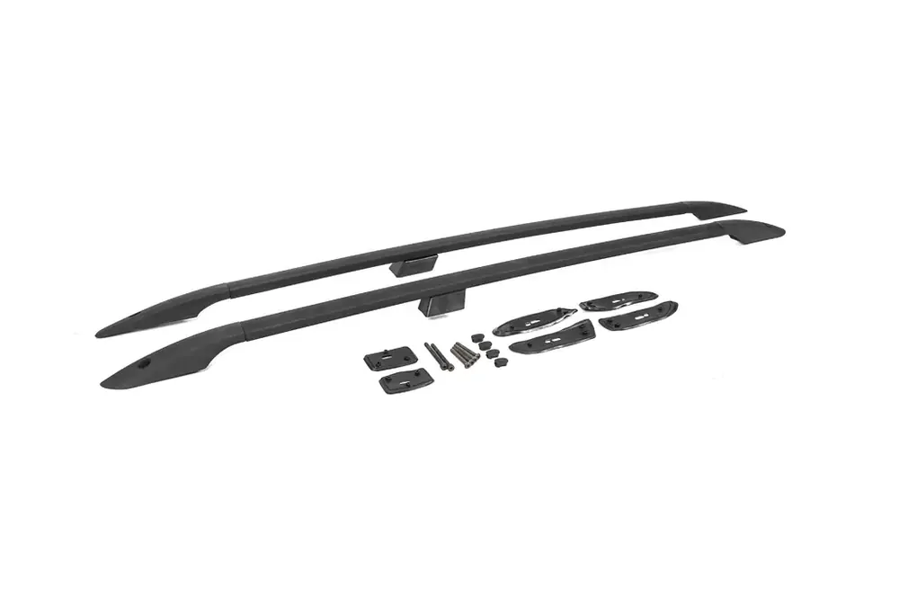 Produs de top - Toyota Land Cruiser 200 2007-2021 Bare longitudinale design turcesc (Negre, 2 buc)