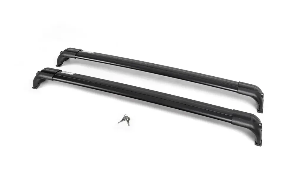 Calitate excelentă | Land Rover Discovery IV 2009-2017 Bare transversale pentru bare longitudinale originale (2 buc) Gri