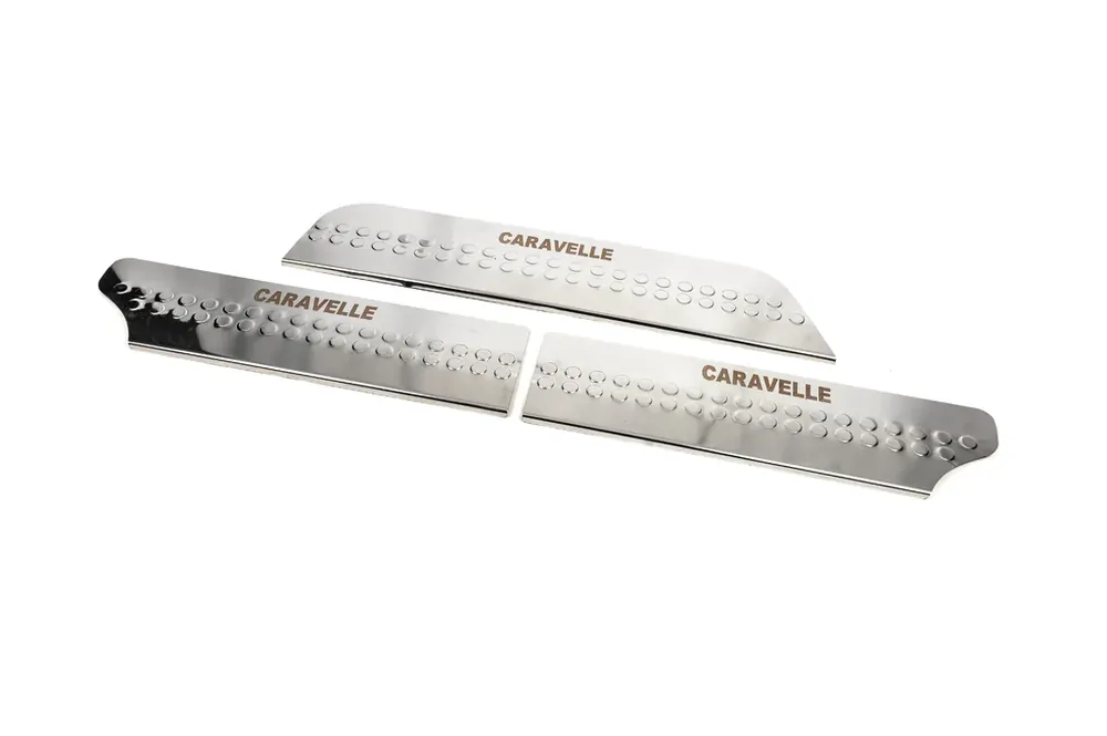 Reducere mare | Volkswagen T4 Caravelle/Multivan 1990–2003 Praguri interioare tip-4 (otel inoxidabil) 4 bucati, Multivan