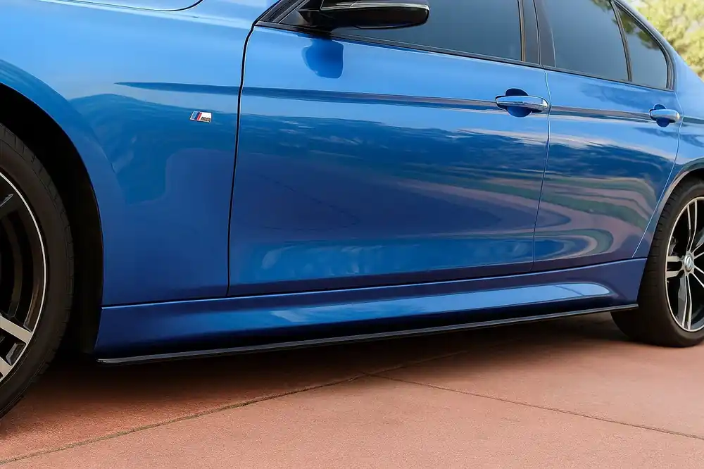 Bestseller | BMW 3 Series F30/F31 2012-2019 Capace praguri EuroCap (pentru praguri M-Sport, negru lucios)