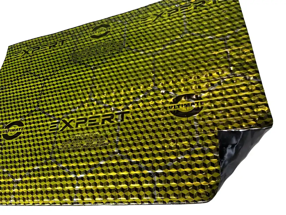 Folie antivibratii ULTIMATE EXPERT COLD GOLD 2,1 mm (50x35 cm) - Produs nou