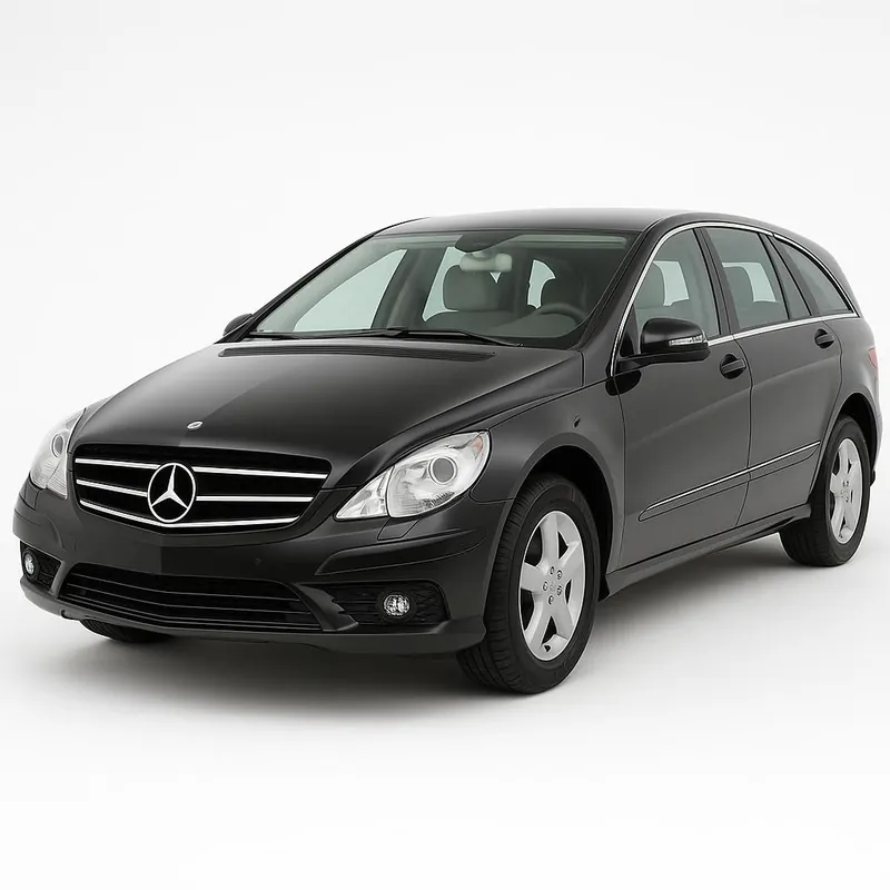 Calitate premium - Protectii prag cromate pentru Mercedes R-class W251 2005-2017